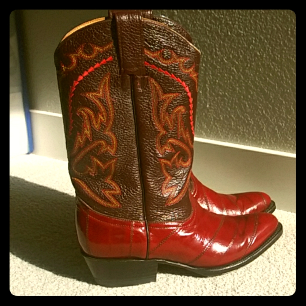 African Boots Only Leather Western Boots